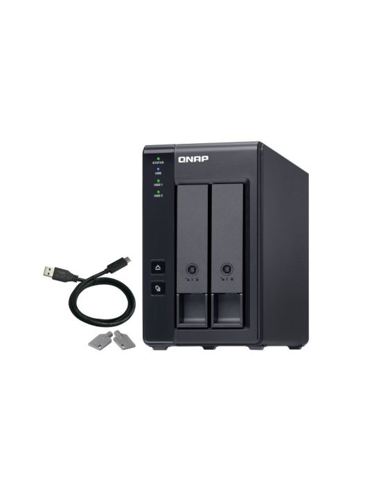 QNAP NAS TR-002 (2xHDD) Bővítőegység