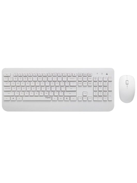 Rapoo X3500 Wireless Keyboard & Optical Mouse White HU