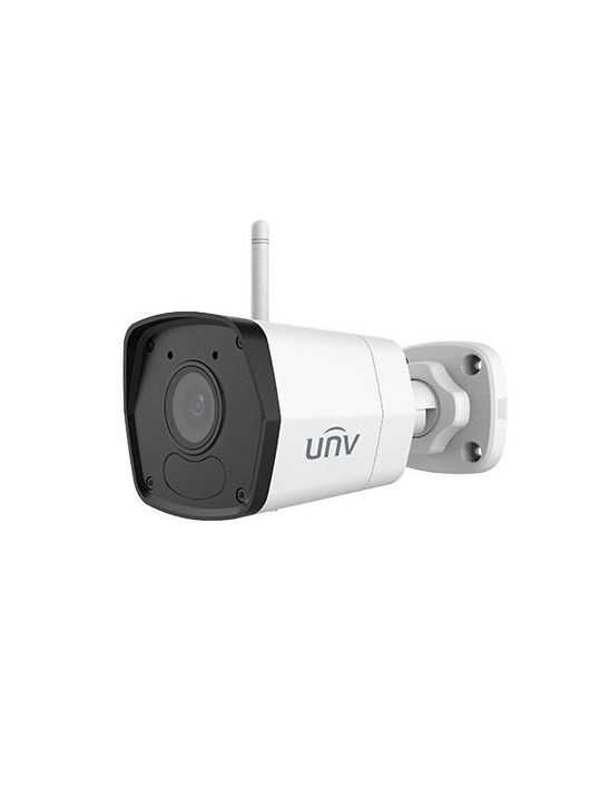 Uniview Easy 2MP WIFI csőkamera, 2.8mm fix objektívvel, mikrofonnal, tápegység nélkül