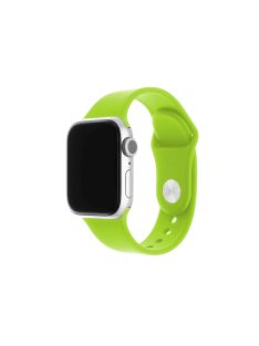 FIXED Szilikon szíj Apple Watch 38/40/41 mm, zöld