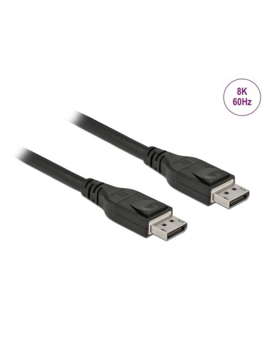 DeLock Active DisplayPort Cable 8K 60Hz 10m Black