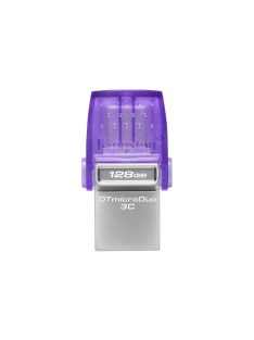 Kingston 128GB DT microDuo 3C USB3.2 Silver/Purple