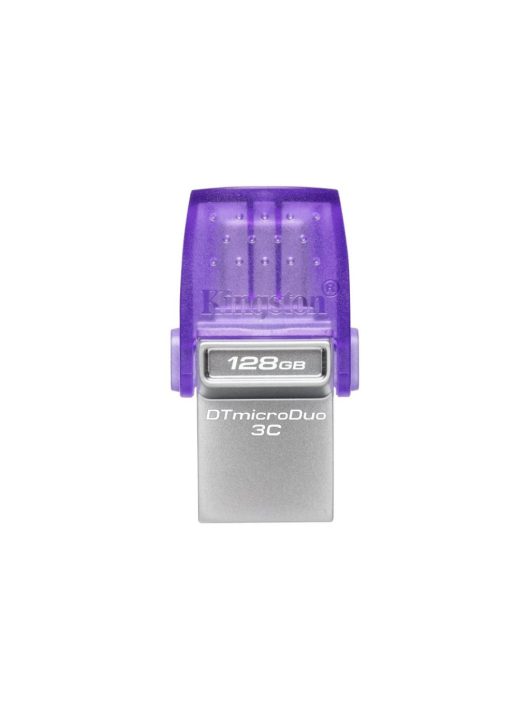 Kingston 128GB DT microDuo 3C USB3.2 Silver/Purple