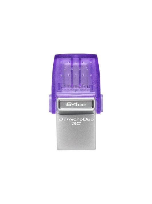 Kingston 64GB DT microDuo 3C USB3.2 Silver/Purple