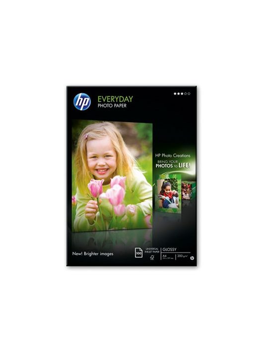 HP Everyday 200g A4 100db Fényes Fotópapír