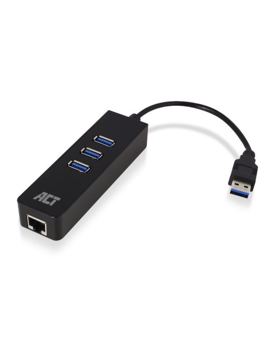 ACT AC6310 USB Hub 3.2 with 3 USB-A ports and ethernet