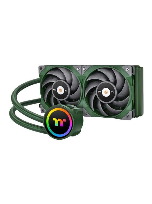 Thermaltake TOUGHLIQUID 240 ARGB Sync Racing Green All-In-One Liquid Cooler