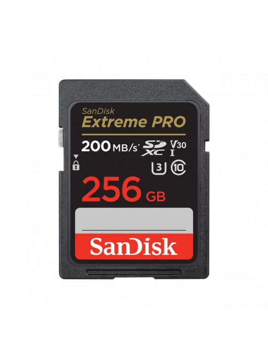 Sandisk 256GB SDXC Class 10 U3 V30 Extreme Pro