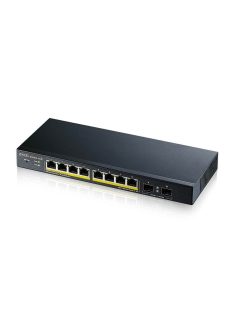   ZyXEL GS1900-10HP v2 10x1000Mbps Smart Menedzselhető PoE Switch