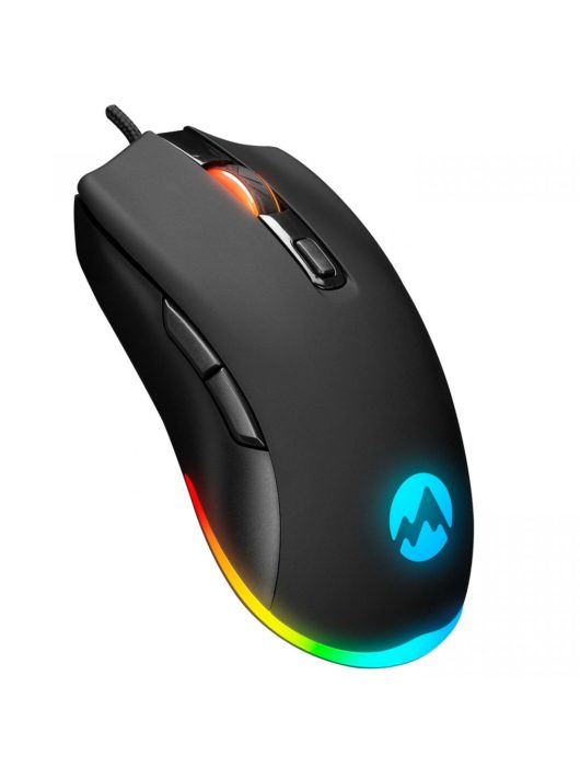 Everest SGM-L1 LUMOS RGB Gaming Optical Mouse Black