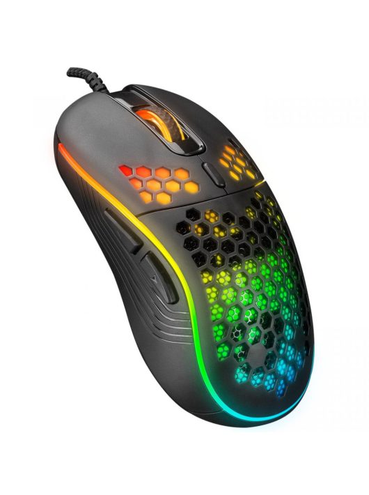 Everest SM-G66 X-HOLE RGB Gaming Optical Mouse Black