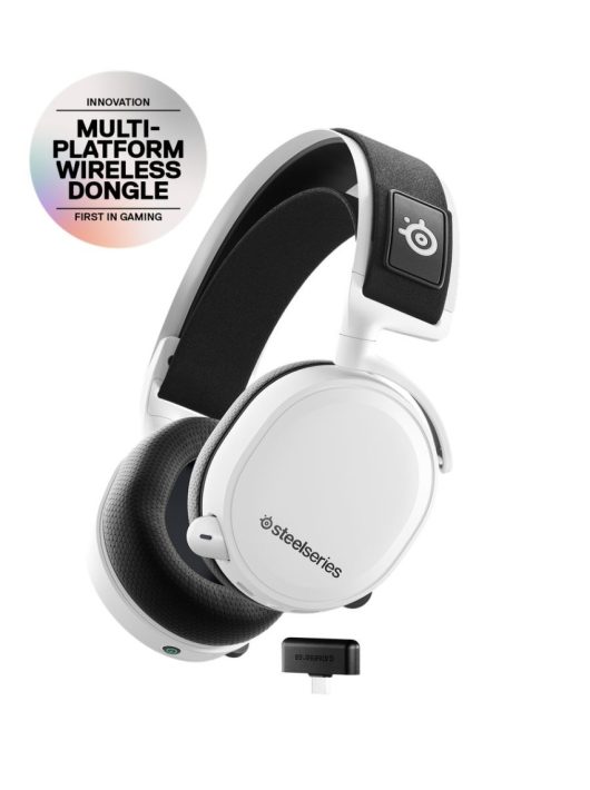 Steelseries Arctis 7+ Wireless Gaming Headset White