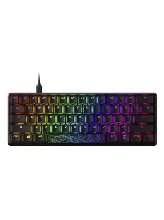 HP HyperX Alloy Origins 60 RGB HX Red Switch Mechanical Gaming Keyboard Black US