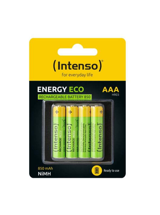 Intenso 850mAh AAA Ni-MH akkumulátor 4db/csomag