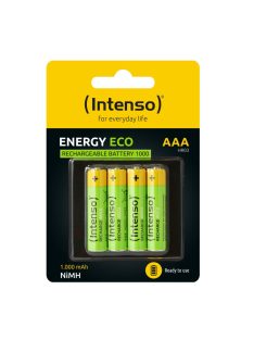 Intenso 1000mAh AAA Ni-MH akkumulátor 4db/csomag