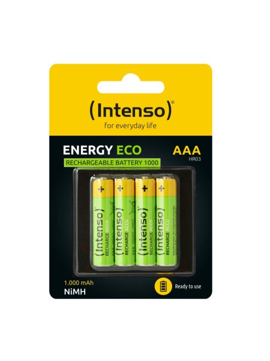 Intenso 1000mAh AAA Ni-MH akkumulátor 4db/csomag