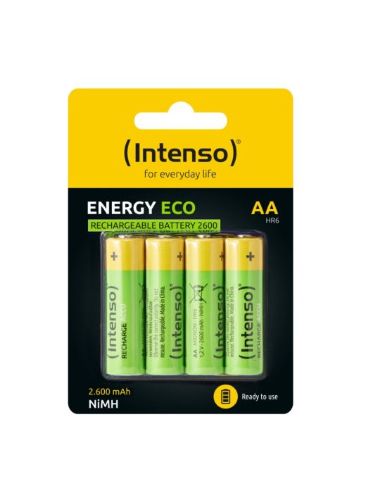 Intenso 2600mAh AA Ni-MH akkumulátor 4db/csomag