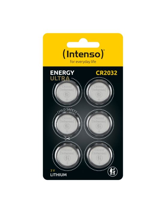 Intenso CR2032 Lítium Gombelem 6db/csomag