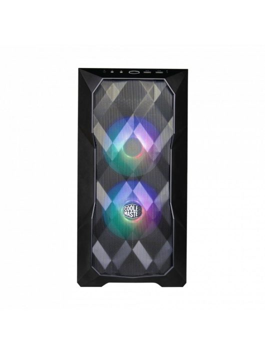 Cooler Master MasterBox TD300 Mesh ARGB Tempered Glass Black