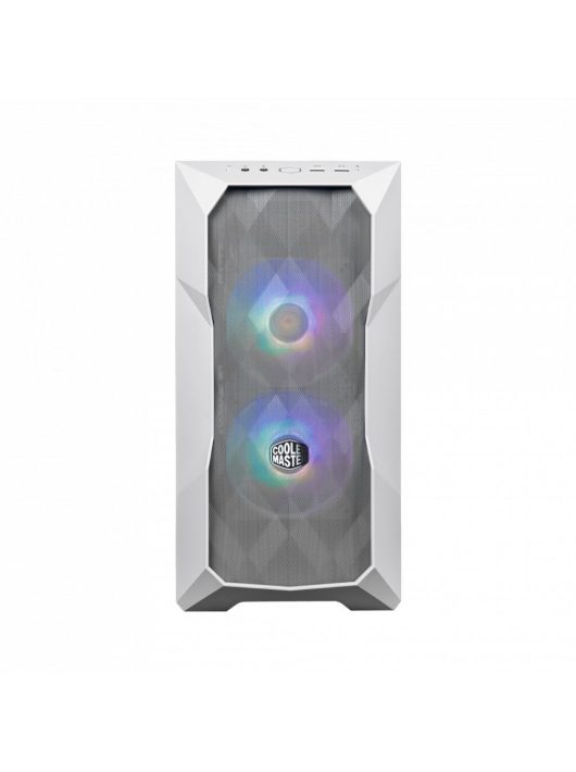 Cooler Master MasterBox TD300 Mesh ARGB Tempered Glass White