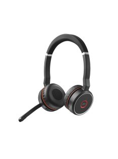   Jabra Evolve 75 SE MS Stereo with Link 380 Bluetooth Headset Black