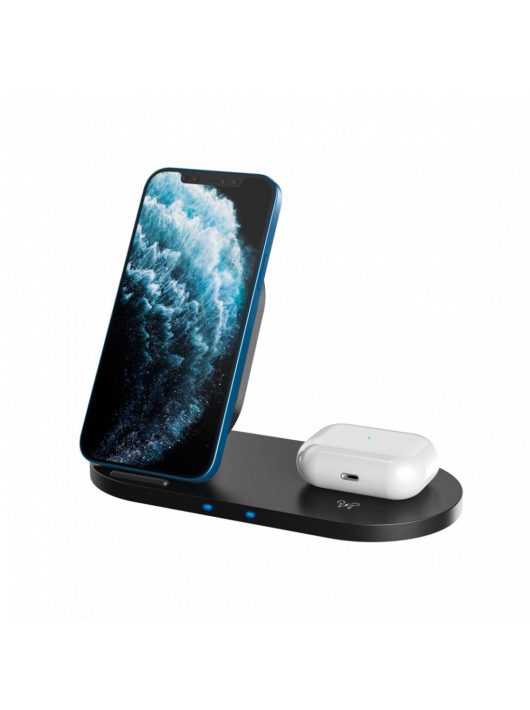 Canyon WS-202 2-in-1 Wireless charging station Black