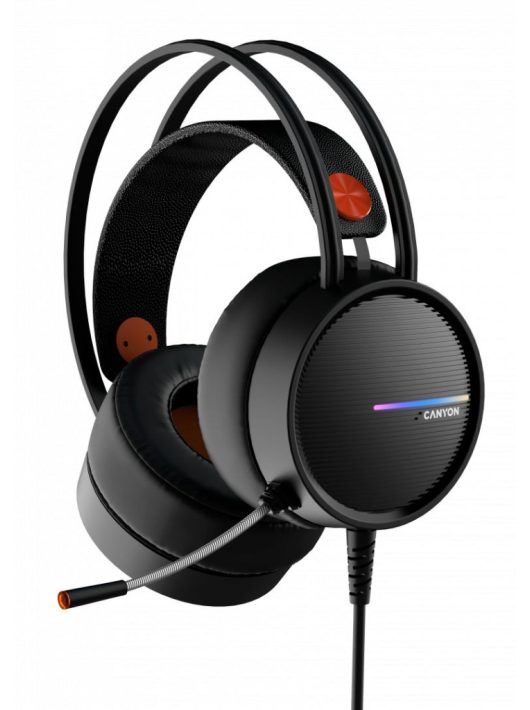 Canyon CND-SGHS8A Interceptor Gaming headset Black/Orange