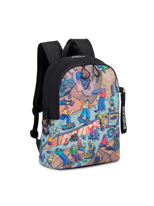 RivaCase 5420 Agora Skaters Urban Backpack Black