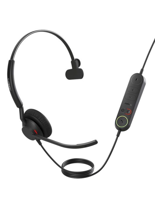 Jabra Engage 40 UC Mono Headset + Control Unit Black