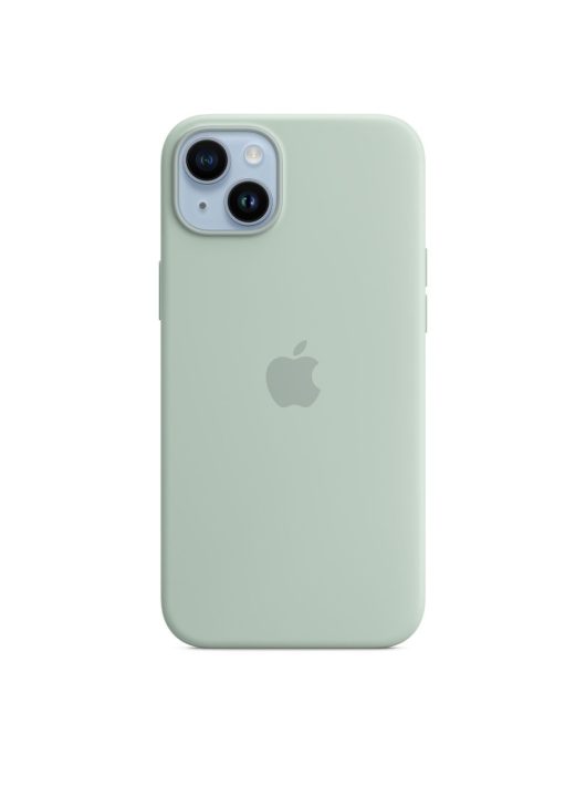 Apple iPhone 14 Plus Silicone Case with MagSafe Succulent