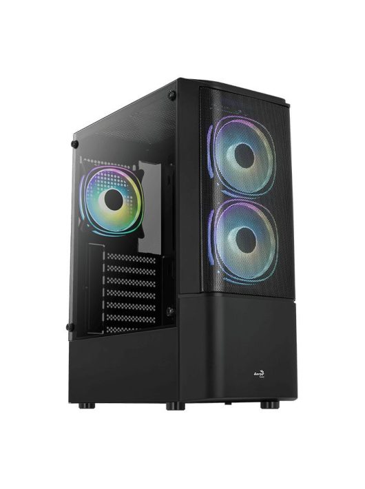 Aerocool Quantum Mesh Tempred Glass Black