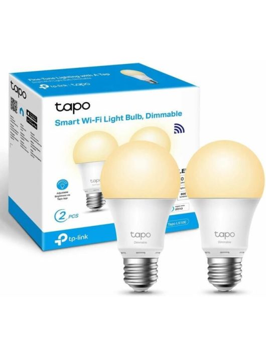 TP-Link Tapo L510E Smart Wi-Fi Light Bulb Dimmable (2-pack)