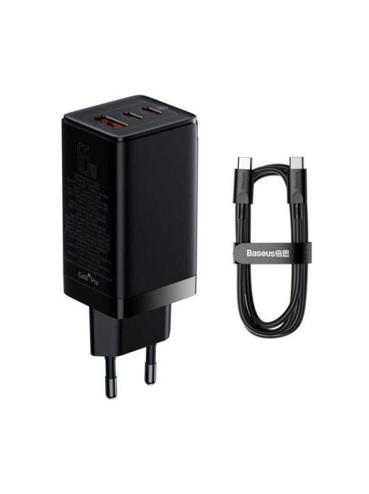 Baseus GAN3 Pro Fast Charger 65W Black