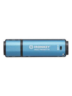 Kingston 64GB IronKey Vault Privacy 50 USB3.2 Blue