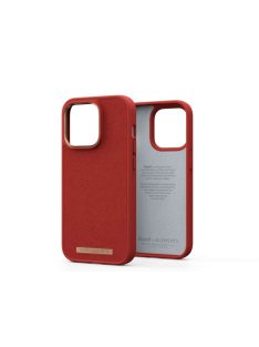 Njord Suede Comfort+ Case iPhone 14 Pro Burnt Orange