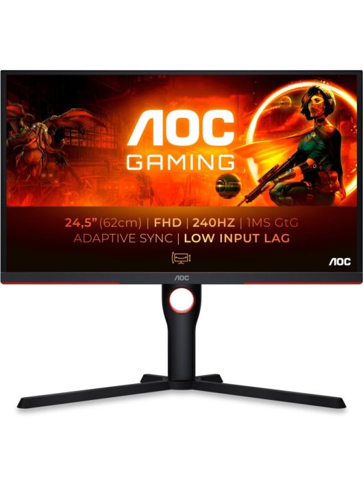 AOC 24,5" 25G3ZM/BK LED