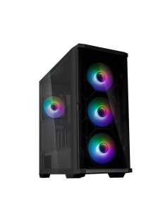 Zalman Z10 Duo RGB Tempered Glass Black