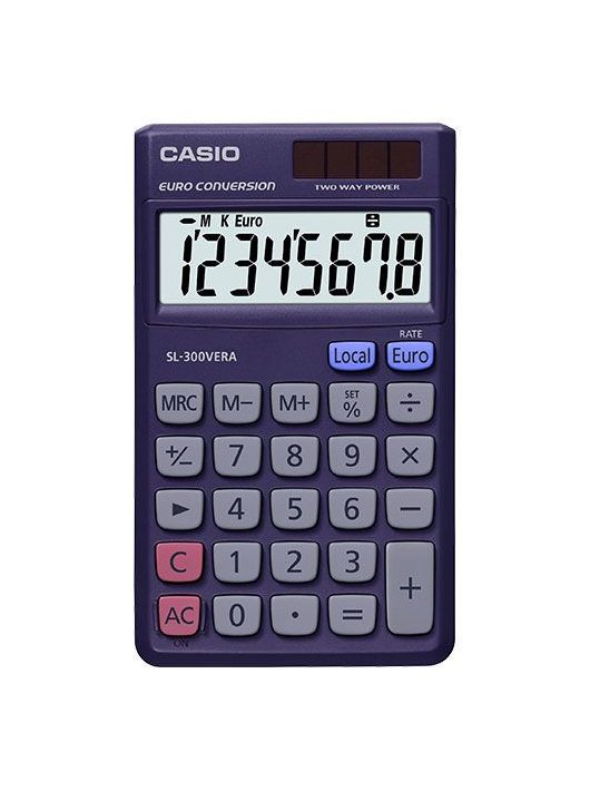 Casio SL-300VERA Asztali számológép Violet