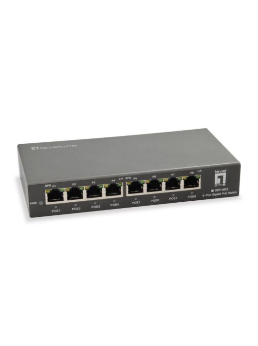 LevelOne GEP-0823 8-Port Gigabit PoE Switch