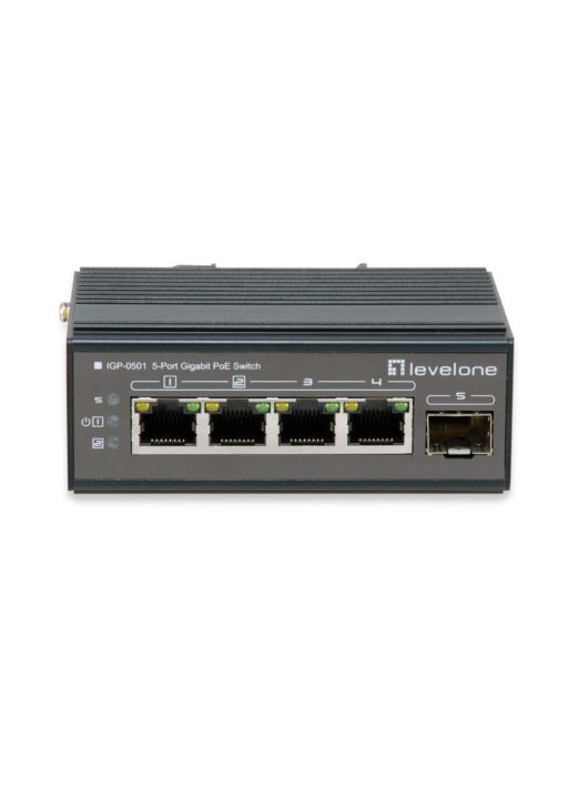 LevelOne IGP-0501 5-Port Gigabit Industrial Switch