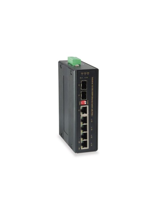 LevelOne IES-0620 6-Port Gigabit PoE Industrial Switch