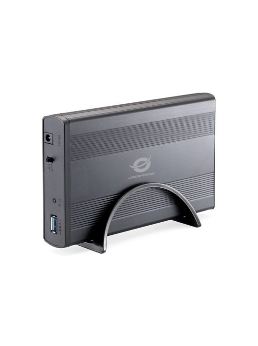 Conceptronic  3,5" USB 3.0 SATAIII HDD Enclosure Black