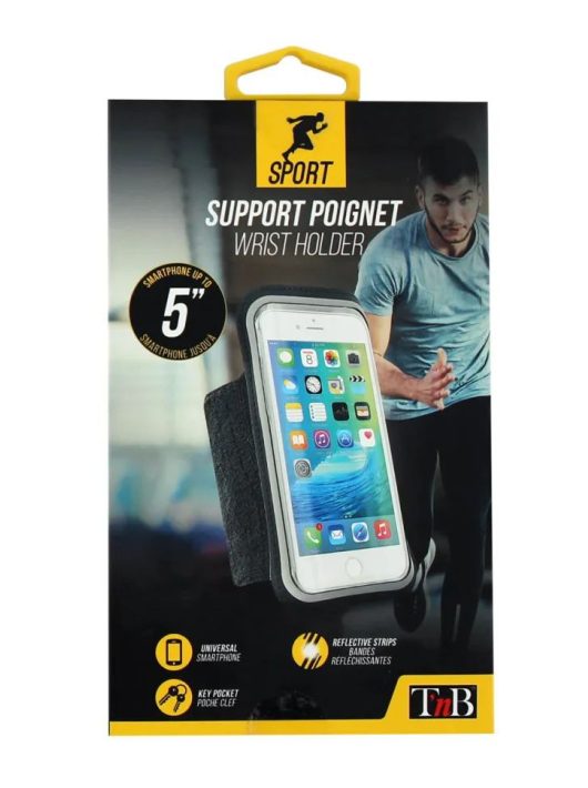 TnB Wirst holder for smartphone Black