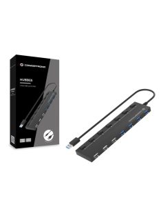 Conceptronic  7-Port USB 3.0/2.0 HUB Black