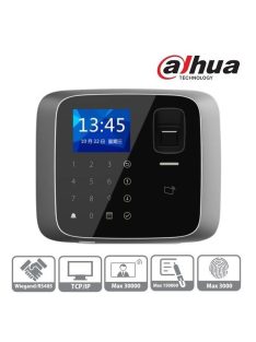   Dahua ASI1212A(V2) 2,4"TFT, RFID(13,56MHz)+kód+ujjlenyomat, RS-485/Wiegand/RJ45, I/O, IP55 beléptető vezérlő