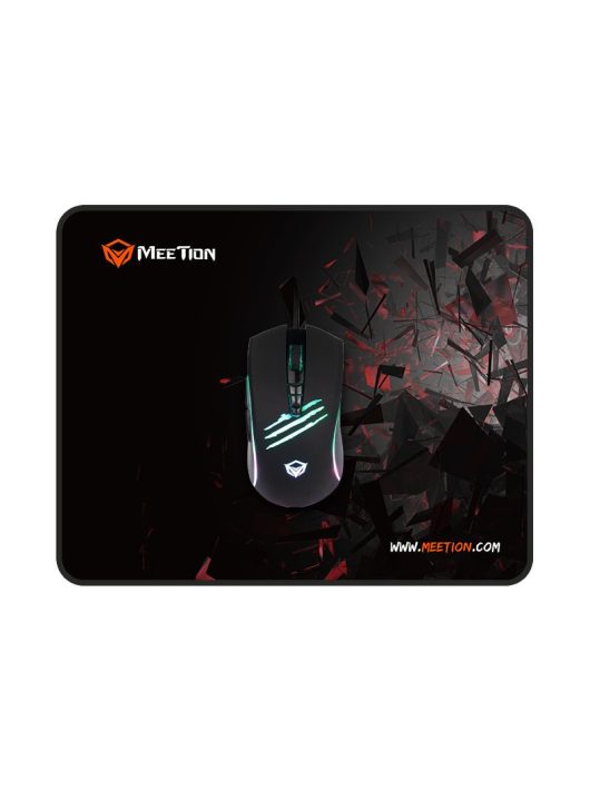 Meetion C011 Wired Gaming Mouse And Pad Combo Black