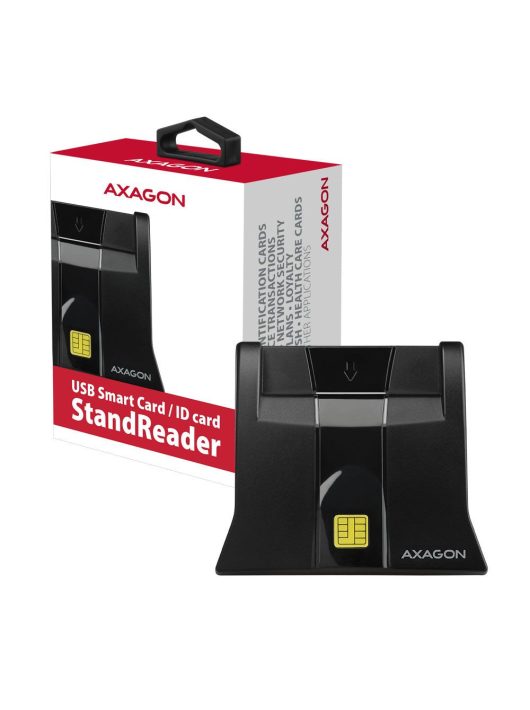 AXAGON CRE-SM4N Smart Card Reader Black