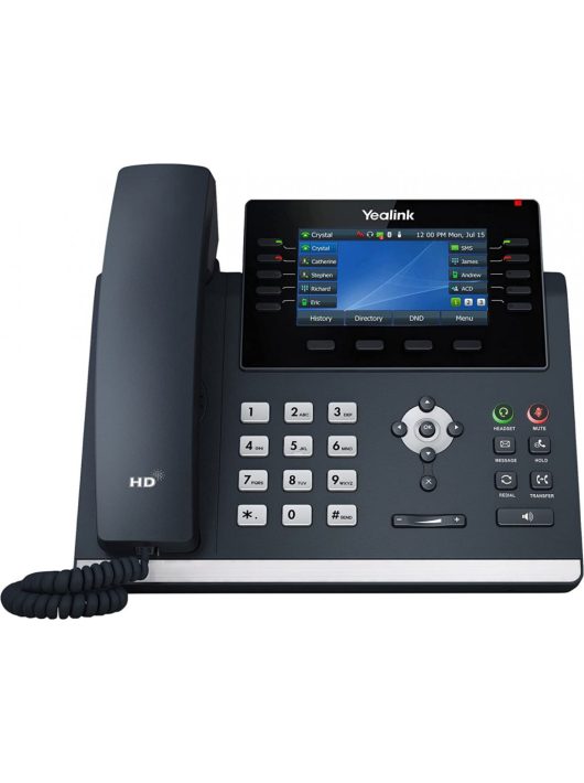 Yealink SIP-T46U vonalas VoIP telefon