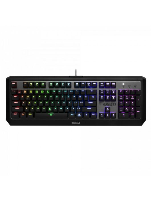 Gamdias Hermes P3 Mechanical Gaming Keyboard Black US