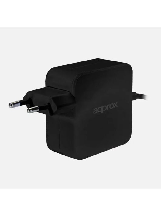 Approx Univerzális USB Type-C Notebook adapter 90W Black